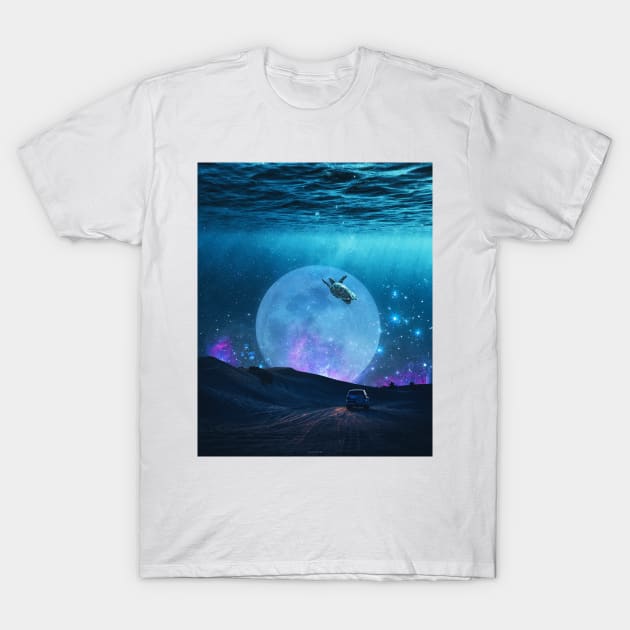 DEEP SEA GALAXY SPARKLE. T-Shirt by LFHCS